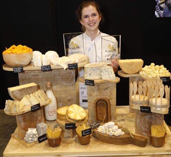 Lyre d argent 2020 salon du fromage Alice Basse